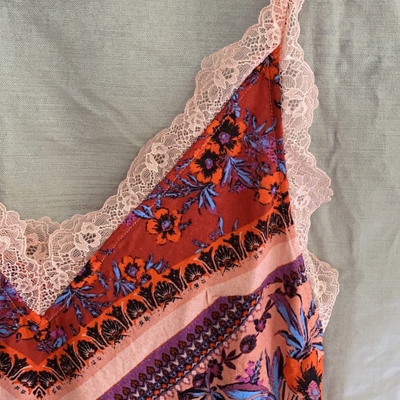 Free People Stevie Printed Maxi Slip By Intimately - Picture 9 of 11